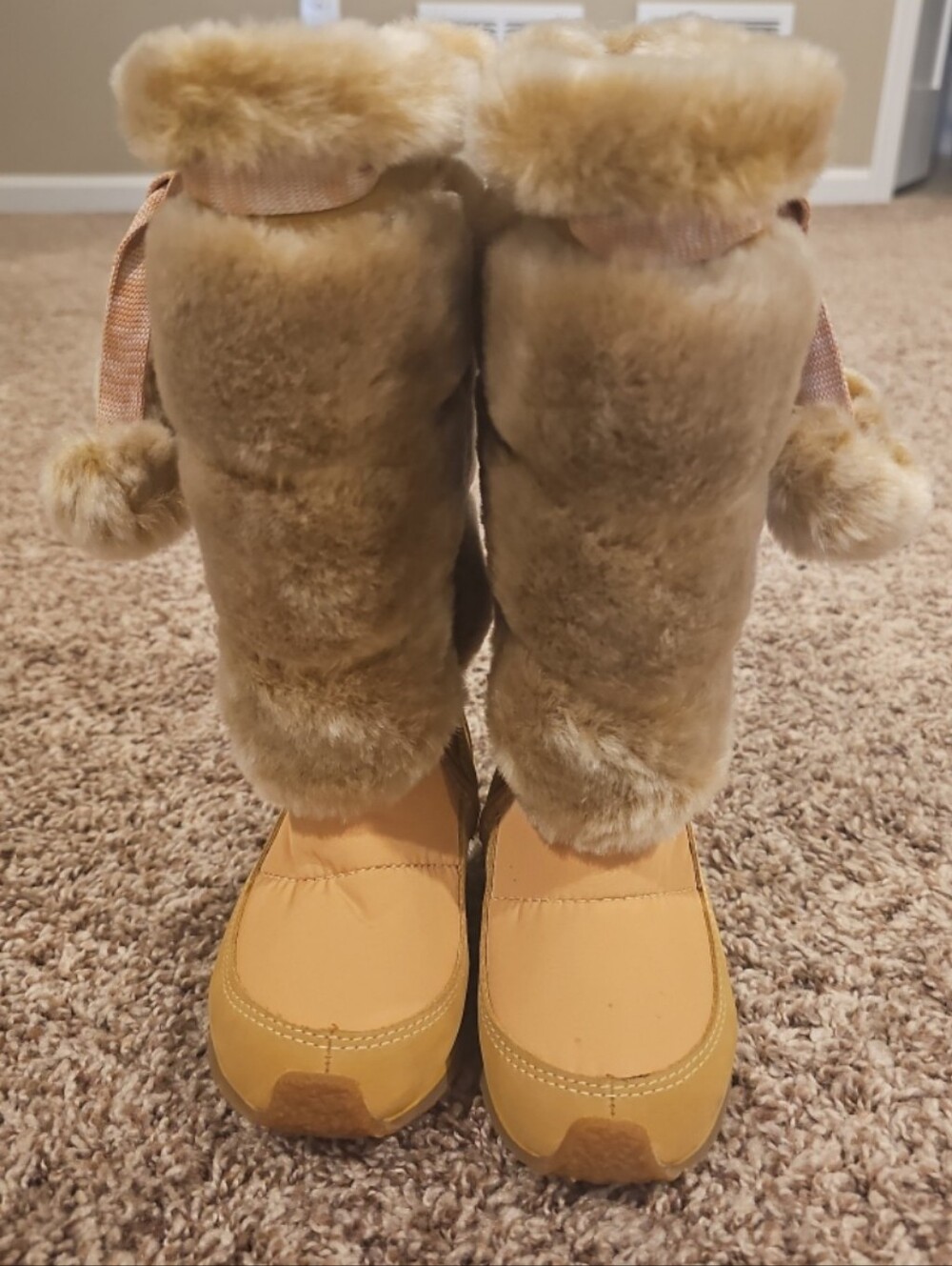 Timberland Kids Winterbury Tall Boots. Size 10c.